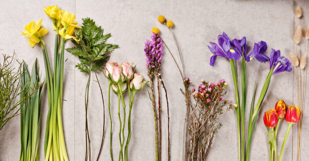 Как правильно составить красивый букет из живых цветов
